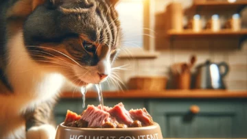 sucha karma dla kota z dużą zawartością mięsa